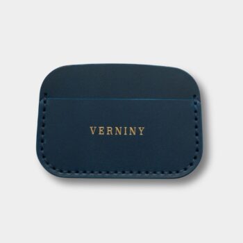Cardholder Blue 002 – kožený cardholder